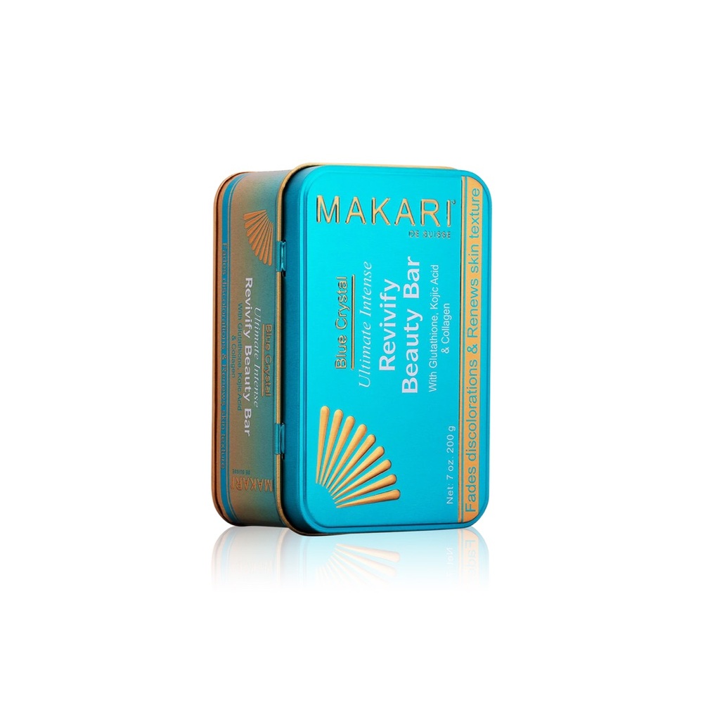 NEW IN BOX Makari Revivify Beauty Bar – Blue Crystal Soap